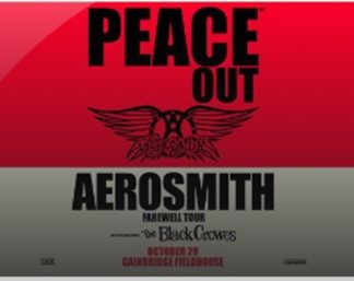 Aerosmith: PEACE OUT The Farwell Tour with the Black Crowes