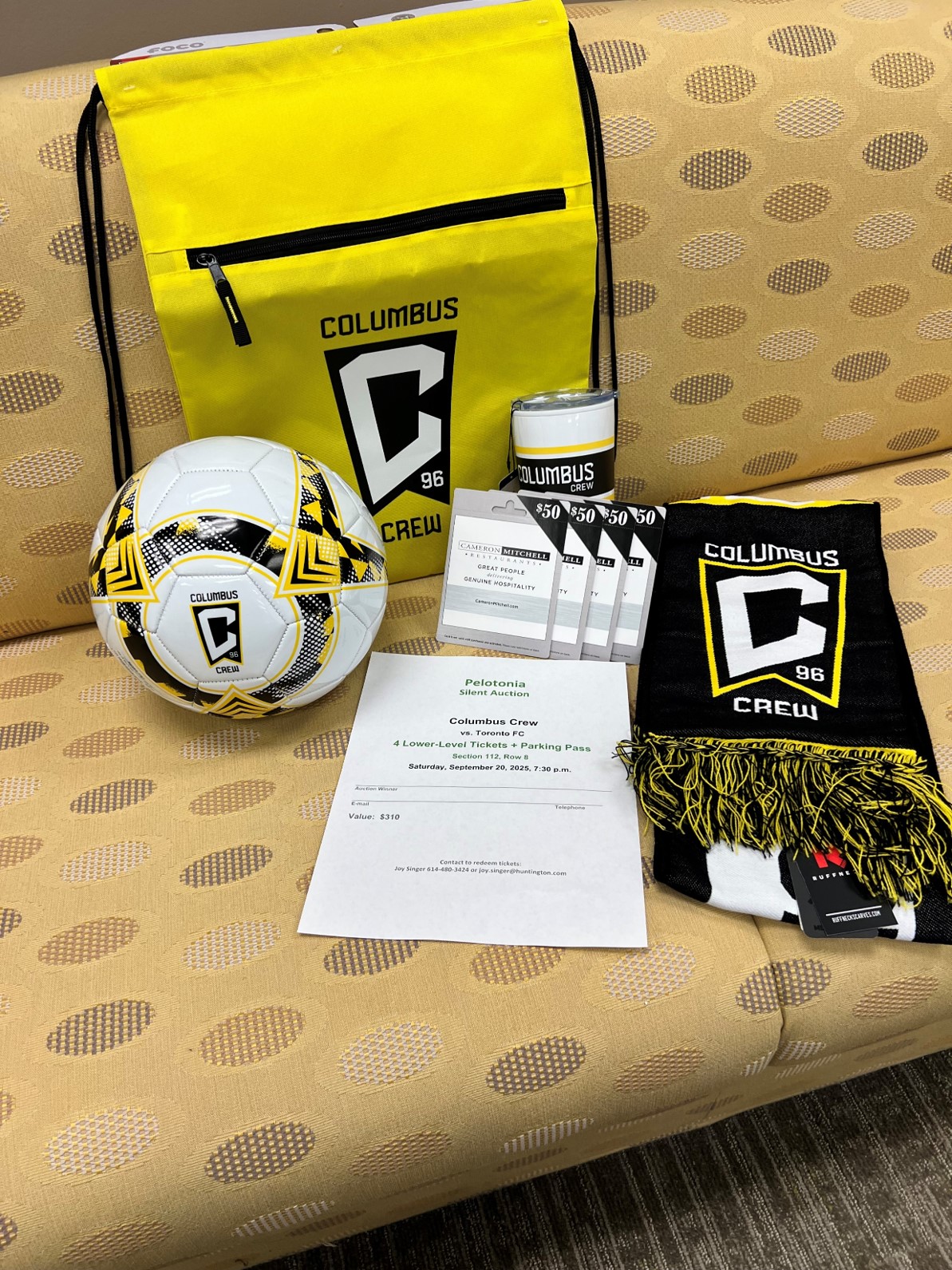 Wealth Pelotonia Auction Central Ohio – HFA/Preferred Banking (~$640 value)